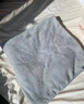 三利 纯棉A类简约素雅大浴巾 70×140cm男女同款柔软舒适吸水裹身浅蓝 实拍图