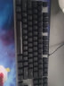 惠普（HP）GK200机械键盘有线办公游戏键盘 20种背光灯效 87键电竞键盘鼠标套装电脑外设键鼠 蓝白【红轴】冰蓝光 实拍图