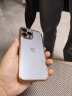 亿色适用苹果13Promax手机壳iPhone13Promax保护套镜头全包透明电镀边框防摔晶瓷玻璃壳电镀落日金 实拍图