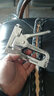 全锋手动码钉枪打钉机三用射钉枪射钉器u型T型直钉钢钉枪木工工具 门型8MM码钉（1000枚/盒） 实拍图