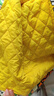 WALNUT DUCK小黄鸭秋冬款儿童上衣2023洋气秋装三合一可拆卸夹棉外套潮FK812 黄色（夹棉款）-812 90（建议身高85-95） 实拍图