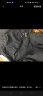 MQD童装男童加绒加厚保暖休闲裤冬装新款儿童摇粒绒宽松老爹裤 碳黑 150 实拍图