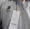 罗蒙【含羊毛桑蚕丝】长袖T恤男士POLO翻领打底衫春秋季内搭上衣工装 实拍图