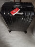 爱华仕大容量行李箱28英寸女拉杆箱男万向轮密码学生PC旅行箱皮箱子黑色 实拍图