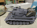 立成丰（LCF）遥控坦克玩具模型车可发弹履带式合金对战军事可充电越野男孩礼物 德国虎式【橡胶履带款】 实拍图