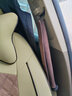 BIMLL B安全带套 护肩套麂皮绒翻毛皮汽车车载护肩带加长款短款内饰用品 安全带护肩套：长款1只 咖色 实拍图