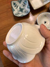 川岛屋蘸料碟陶瓷调味碟家用小碟子创意日式小菜碟酱油醋碟调料碟 4英寸直口梅花碟 实拍图