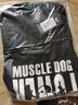 MUSCLE DOG 肌肉狗背心男 夏季宽松无袖快干吸汗坎肩运动健身训练 黑色 L 实拍图