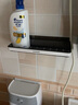 双庆肥皂架免打孔肥皂盒壁挂式浴室置物架香皂架卫生间沥水香皂盒吸盘皂碟创意欧式浴室皂拖 单层加长款【台面更整洁】 实拍图