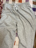 街头定艺街头篮球裤子男春秋季灰色运动裤情侣宽松束脚卫裤休闲长裤子潮 111FR灰色 3XL 实拍图