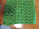 艾米优伽正品加厚加长防滑瑜伽铺巾健身毯可机洗 瑜伽垫毯子 初学者吸汗瑜伽毛巾送便携收纳袋 绿色 实拍图