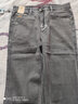 JEEP吉普牛仔裤男秋冬厚款男士宽松大码牛仔长裤子弹力中腰休闲裤男裤 J108黑色 32 码  2尺4腰围 实拍图