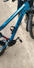 兰令 山地自行车成年人男女变速油碟刹减震前叉越野骑行代步赛车 27速-星空蓝【铝架+线碟+减震前叉】 24英寸(150-170cm身高) 实拍图