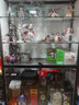 欣雪手办展示柜礼品货架防尘小型家用透明玻璃柜玩具展示架产品乐高柜 100*35*180含玻璃 实拍图
