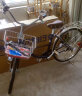 永久通勤自行车成人男女日本内三速禧玛诺变速代步车普通老式单车 26寸单梁内三速-蓝色 实拍图