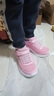 Skechers斯凯奇儿童运动鞋春秋女童魔术贴休闲鞋中大童轻质跑步鞋303601L 女款/浅粉色/LTPK 32 实拍图
