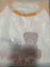 Classic Teddy儿童短袖男童T恤女童上衣夏季新款童装宝宝衣服半袖夏装1 英文字母熊同色插肩杏黄 130 实拍图