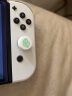 Jemdo 锦读Switch摇杆帽NS/OLED/Joy-Con游戏手柄保护套硅胶ns摇杆键帽配件 【绿加白+绿色叶子】4枚摇杆帽 实拍图