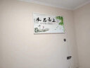 浩立德 取暖器碳晶墙暖壁画石墨烯挂式电暖器家用节能速热静音暖气 上善若水800W 实拍图