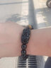 金石灵天然黑曜石手串貔貅男士手链水晶玛瑙虎眼石佛珠送转运珠生日礼物 彩虹眼貔貅手链12mm 实拍图