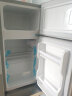 奥克斯（AUX）小冰箱家用38升双门迷你小型冰箱 冷冻保鲜小冰箱 节能电冰箱 BCD-38K122L 金色  实拍图
