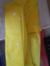 博沃尼克一次性雨衣儿童全身加厚男女童便携可背包小孩雨披黄色 实拍图