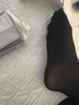 寓美70D天鹅绒厚短丝袜2044 女春秋微透纯色简约耐穿舒适弹力无跟袜子 黑色 /平辅23cm/ 6双 均码 22-25cm 实拍图
