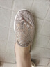 斯凯奇（Skechers）渔夫鞋夏季一脚蹬女鞋蕾丝透气懒人散步鞋休闲妈妈鞋平底单鞋 896020-TPE/灰褐色 36.5 实拍图