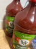 v8（临期）美国蔬菜汁100%VEGETABLE JUICE胡萝卜番茄欧芹混合汁 原味1.89L 1听 实拍图