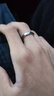 YLXLG莫比乌斯环戒指男士潮学生韩版时尚个性情侣食指女网红高级感指环 无尽戒指（开口可以调大小） 实拍图