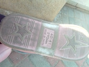 洁丽雅老人棉拖鞋女冬季室内家居防滑厚底包跟皮保暖妈妈老年棉鞋男全包 粉红 40-41 (适合39-40码) 实拍图