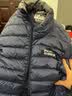 ALPINT MOUNTAIN轻薄立领羽绒服男款保暖轻量外套冬季登山防风御寒灰鸭绒 【城际系列】男士藏青 M 实拍图