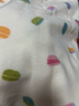 戴维贝拉（DAVE＆BELLA）初生婴儿摇粒绒连体衣0-3个月宝宝爬服秋季新款小童包屁衣新生儿 马卡龙印花【DB3243402】 59cm （建议身高52-59cm） 实拍图