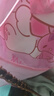 Hello Kitty儿童罩衣宝宝吃饭围兜防水饭兜围裙幼儿园反穿衣U4013美乐蒂蒂M 实拍图