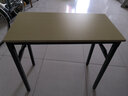 迈亚家具折叠桌子摆摊美甲桌电脑长条桌培训桌课桌简易餐桌家用长方形书桌 单层 80X40X75cm 实拍图