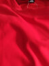 真维斯（JEANSWEST）红色卫衣男女款秋冬季休闲宽松上衣龙年本命年衣服过新年会定制款 红色 平安幸运龙_K 2X【推荐140-160斤】 实拍图