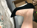 7or9 黑茶 黑色单鞋舒适职业细跟5cm百搭尖头空气棉高跟鞋送女友礼物 黑茶（标准版） 配饰需要另外购买 34 实拍图