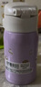 象印儿童保温杯 304不锈钢真空学生杯茶水杯弹盖杯 SP24 -VZ梦幻紫 240ml 实拍图