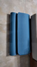 浪比速加厚20mm男士健身垫初学者健身运动瑜伽垫加宽防滑午休瑜伽地垫家 【200-90cm】明月蓝【3件套】 加厚20mm 实拍图