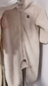 巴拉巴拉童装婴儿连体衣秋冬宝宝外出抱衣哈衣爬服珊瑚绒男童女童婴童衣服 贝壳卡 100cm 实拍图