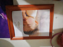 约美 欧式复古简约创意组合6寸7寸8寸10寸12寸A4实木相框摆台 棕色 8寸(15.2x20.3cm) 实拍图