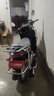 五羊弯梁摩托车110 国四电喷可上牌泰本田男女外卖燃油踏板助力车 黑色 国四全款【免费提供上牌资料】 实拍图
