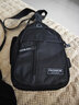 惠寻旅行配件挎包单肩包保温便当包收纳包手提包 男士双层斜挎包带USB插孔W 实拍图