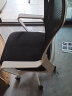 迈亚家具电脑椅家用升降转椅靠背懒人舒适久坐会议椅学生宿舍座椅办公椅子 白框 黑网 滑轮款 钢制脚 固定扶手 实拍图