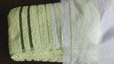 三利 毛巾家纺 纯棉柔软吸水洗脸面巾单条装 34×71cm 绿色 实拍图