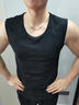 浪莎宽肩背心男纯棉运动无袖背心内穿健身篮球跑步男士打底汗衫 实拍图