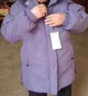 鸭鸭（YAYA）妈妈冬装羽绒服女中长款中年外套洋气中老年人女装衣服 紫色 4XL 实拍图