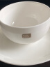 泰摩白色陶瓷咖啡杯碟 典雅骨瓷咖啡杯套装 咖啡杯2杯2碟2勺 实拍图