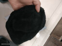 北诺 帽子男冬毛线帽男加绒加厚冬季保暖骑车防寒防风骑行针织帽女 帽子+脖套 黑色 加绒加厚 实拍图