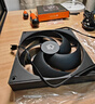 ID-COOLING（酷凛） 14cm机箱风扇 4pin接口 PWM温控散热 适用280水冷电脑CPU散热器改装 黑色无光 AS-140-K 实拍图